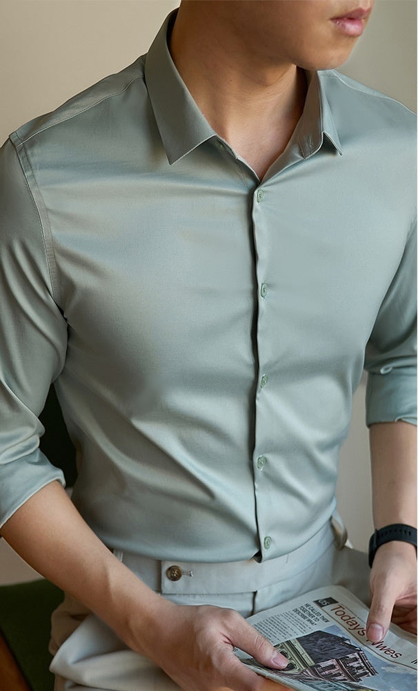 High-end Ironing Free Long Sleeves Shirt