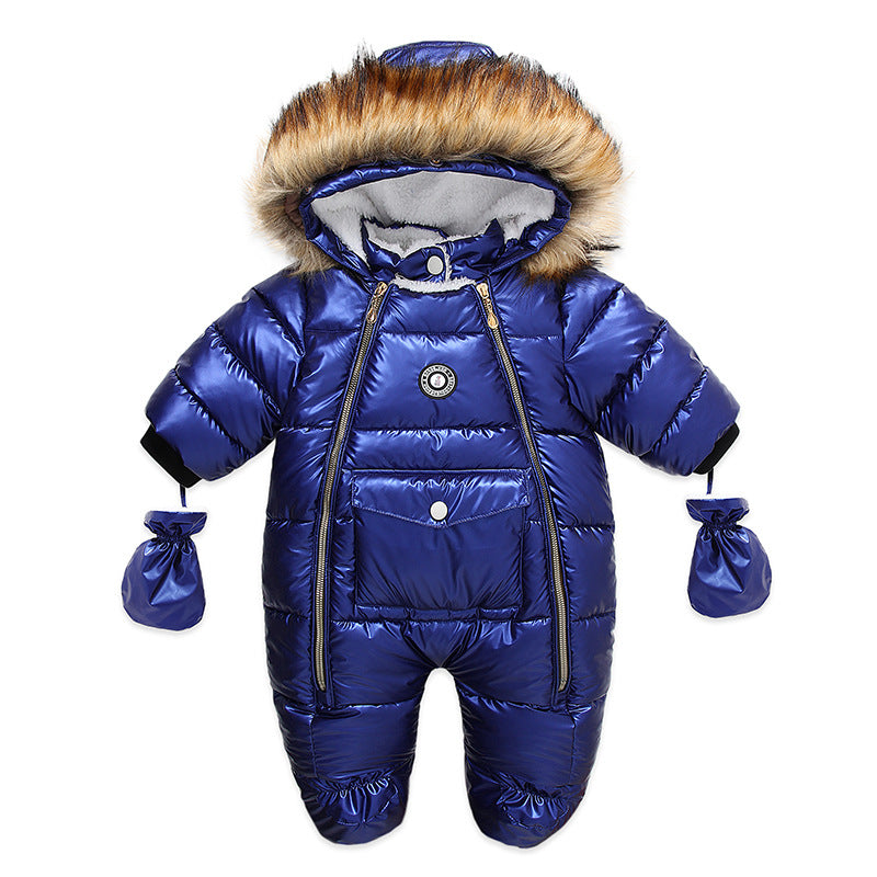 Newborn Rompers Thickened And Warm