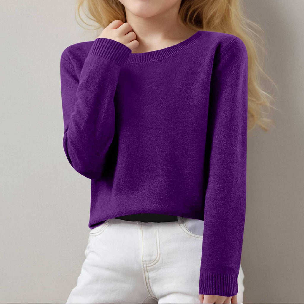 Round Neck  Sweater