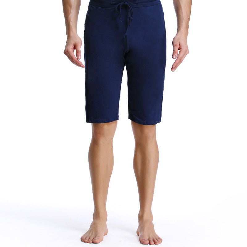 Men's Loose-Fit Cotton Bottoming Pants For Home Wear And Outdoors