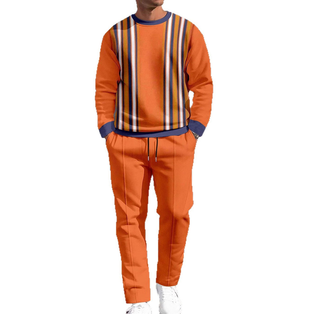 Printing Round Neck Suit