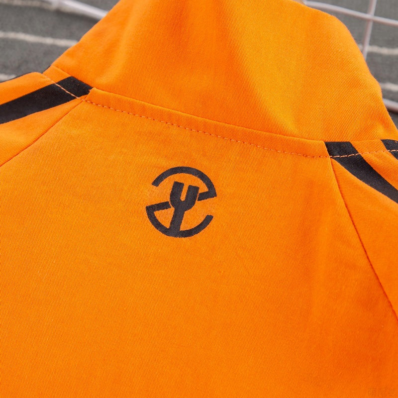 Sports Style Striped Two-piece