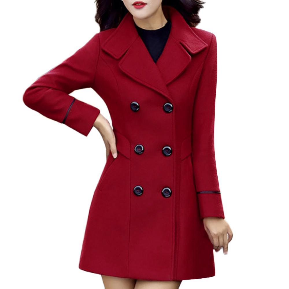 Jacket Silhouette Autumn And Winter Wool Coat