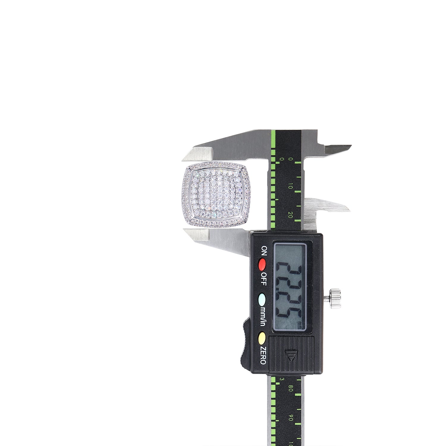 Imperial Moissanite Men’s Ring – S925 Platinum Plated | Diamond Sadaf