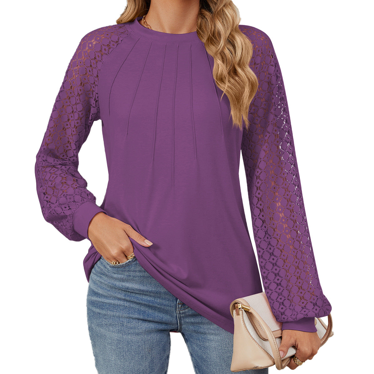 Long Sleeve Round Neck T-shirt