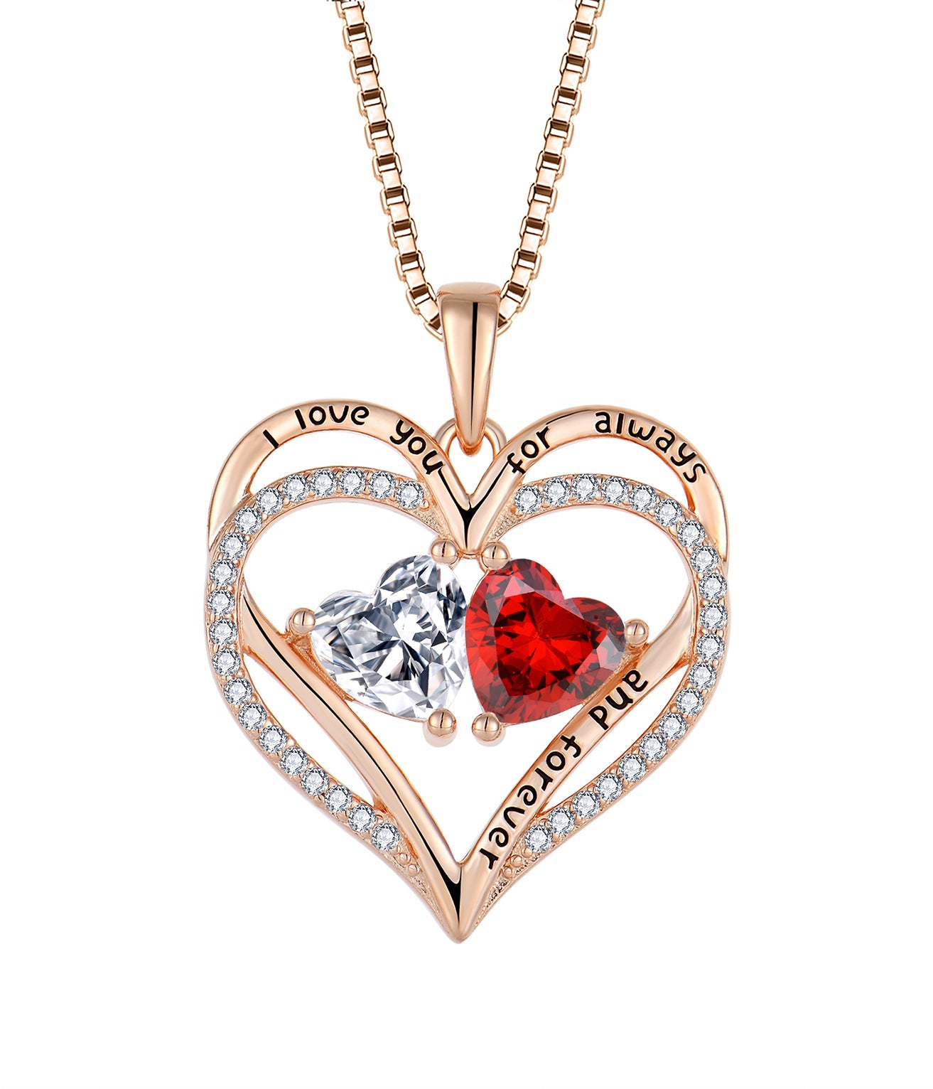 S925 Silver Love Necklace