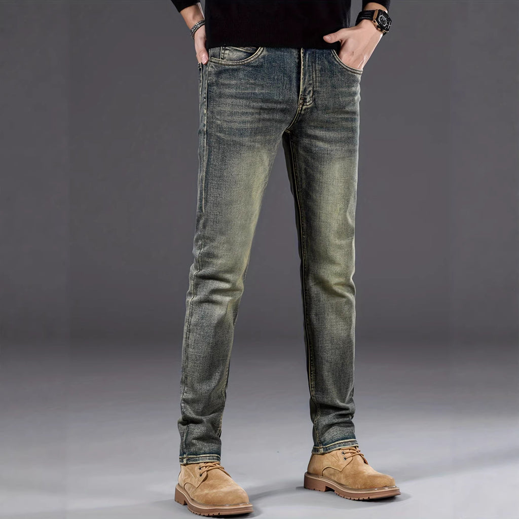 Casual Stretch Slimming Blue Skinny Jeans