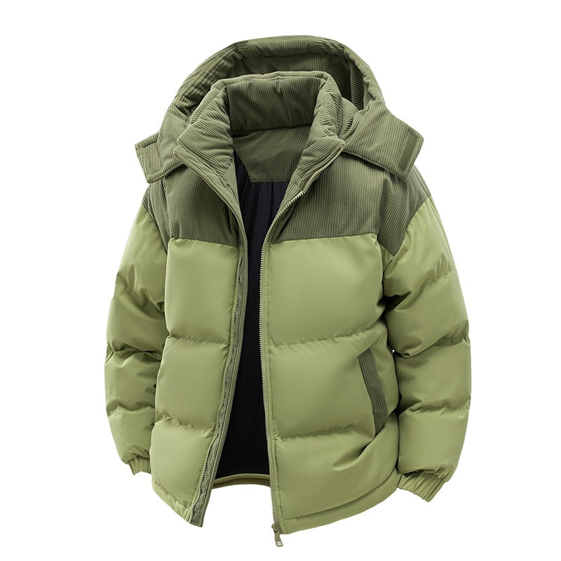 Detachable Hat Cotton-padded Coat