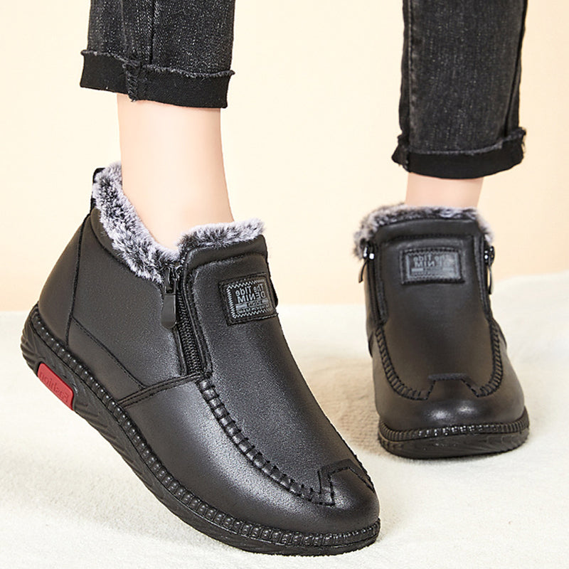 Plush Ankle Boots Winter Warm