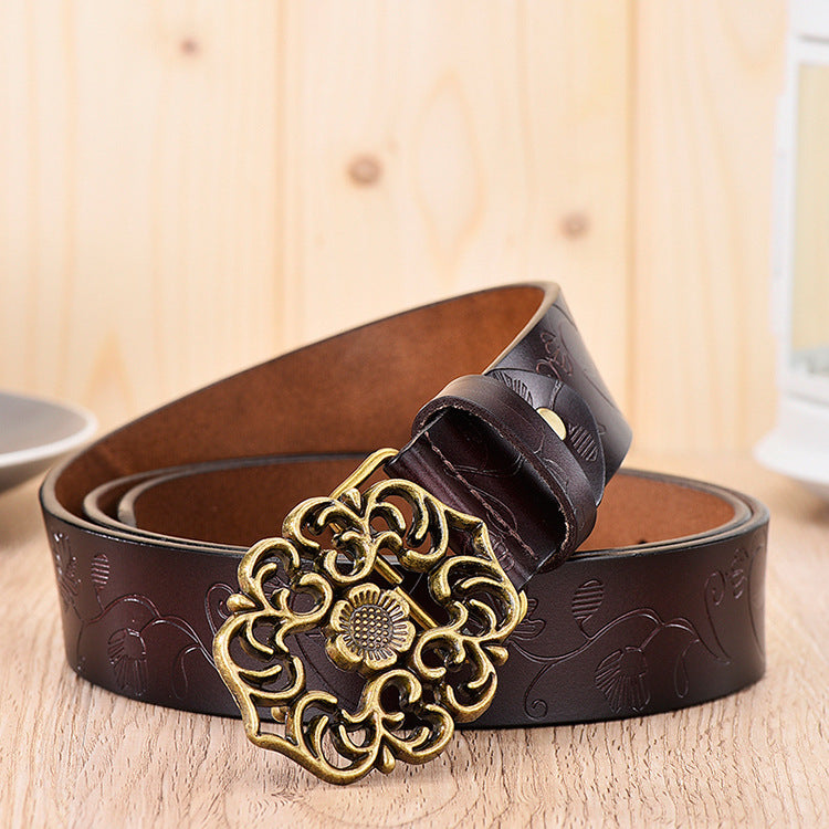 Wide  Fashion Casual Pants Belt
