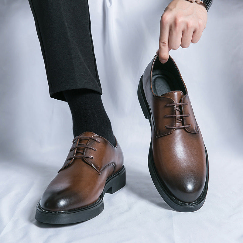 British style Business Leather Shoes