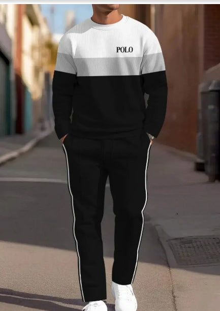 Printing Round Neck Suit