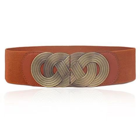 Retro Elastic Wide Belt