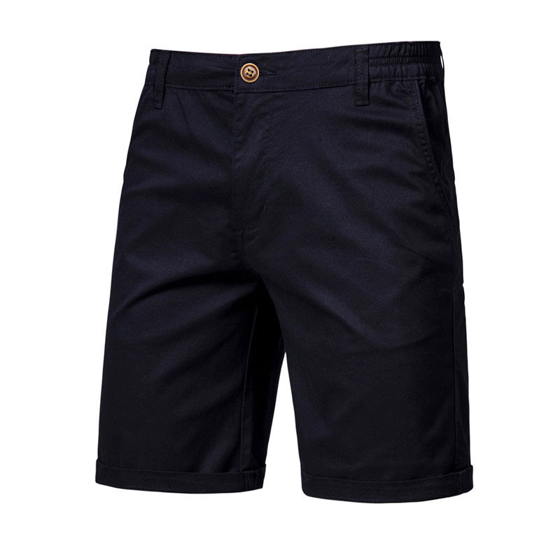 Summer Cotton Casual Solid Color Sports Shorts