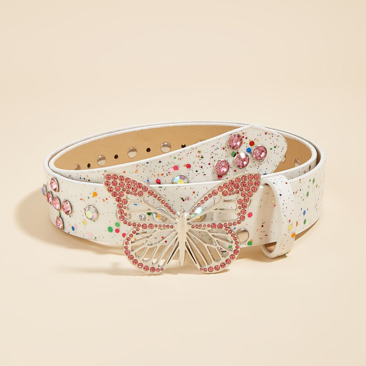 Versatile Layered Rhinestone Belt