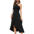 New Off-the-shoulder Bridesmaid Ruffle Women's Dress