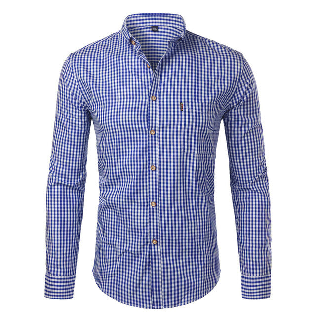 Small Plaid Shirt long Sleeves