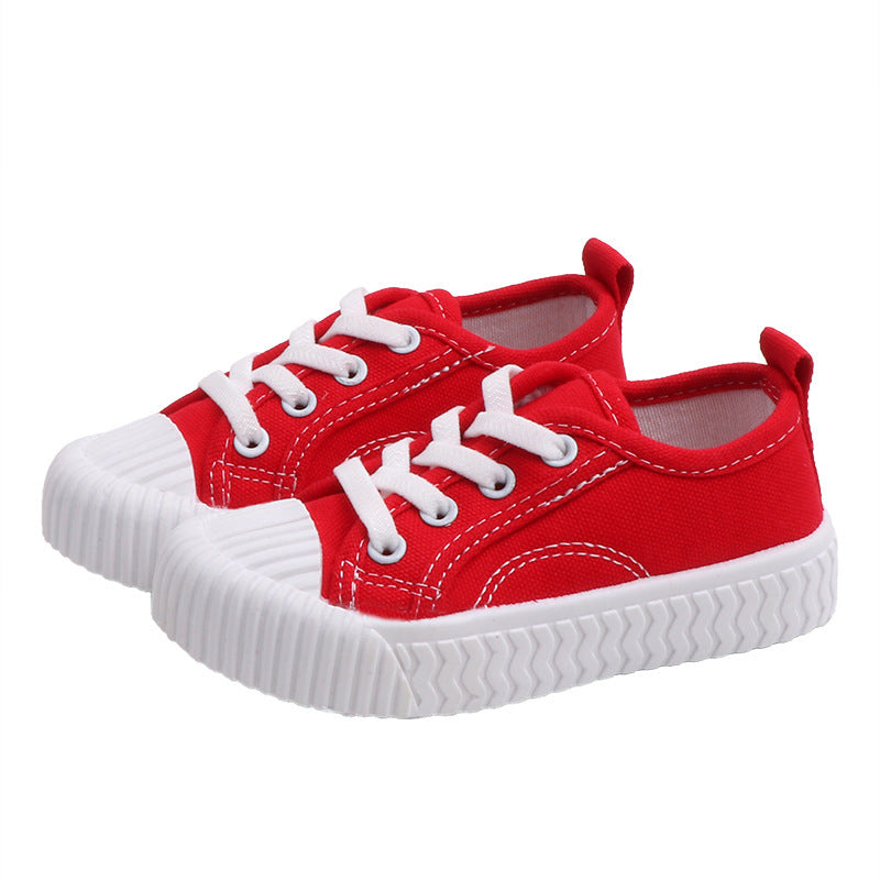 Autumn Candy-colored Canvas Shoes
