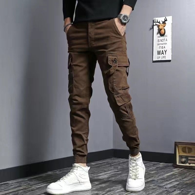 Slim Fit Elastic Casual Denim