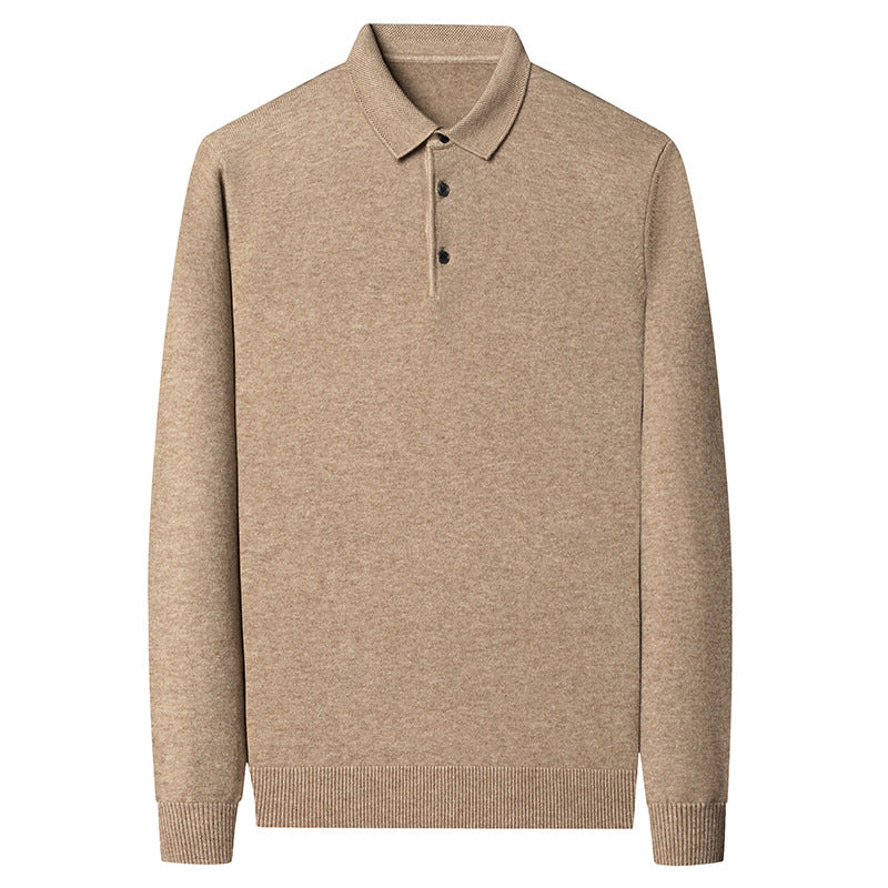 Wool Lapel Long Sleeve
