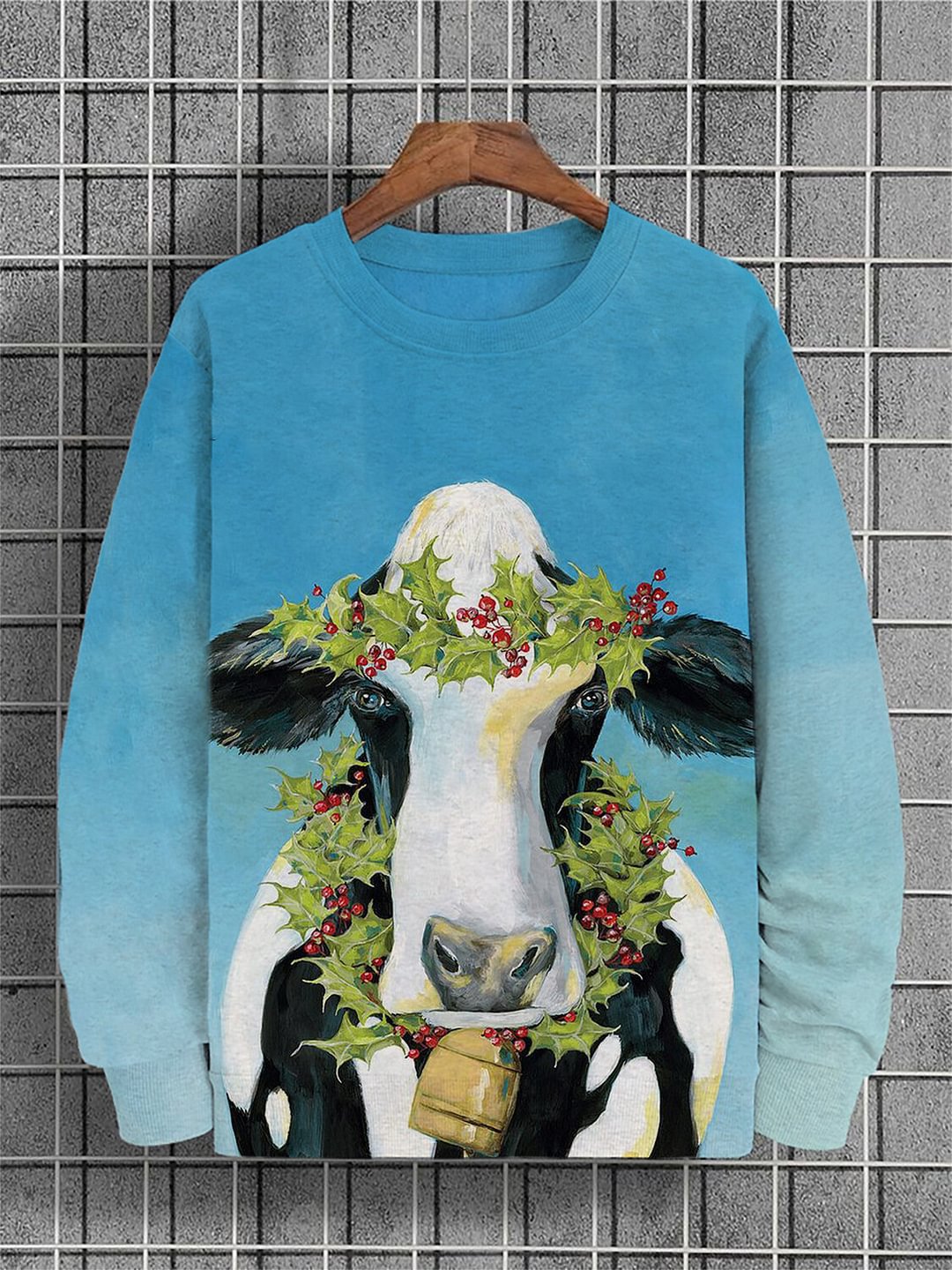 Mens Versatile Relaxed-fit Crewneck Pullover