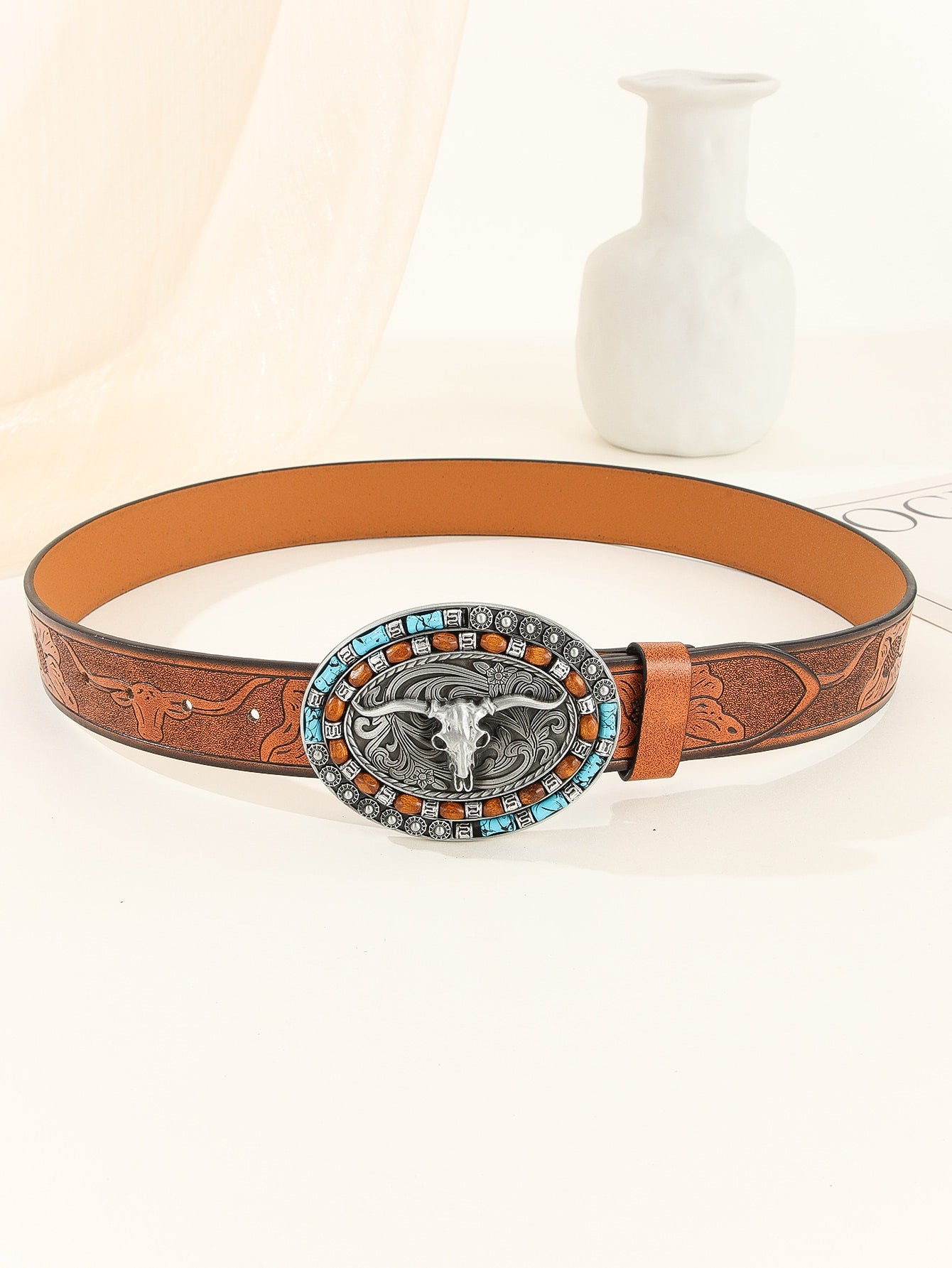 Western Denim Vintage Belt