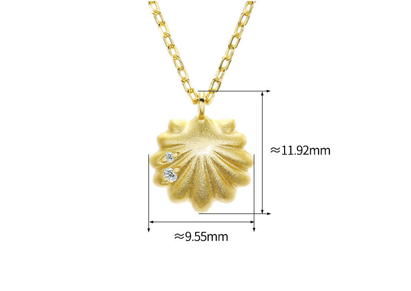 14K gold zircon silver plated
