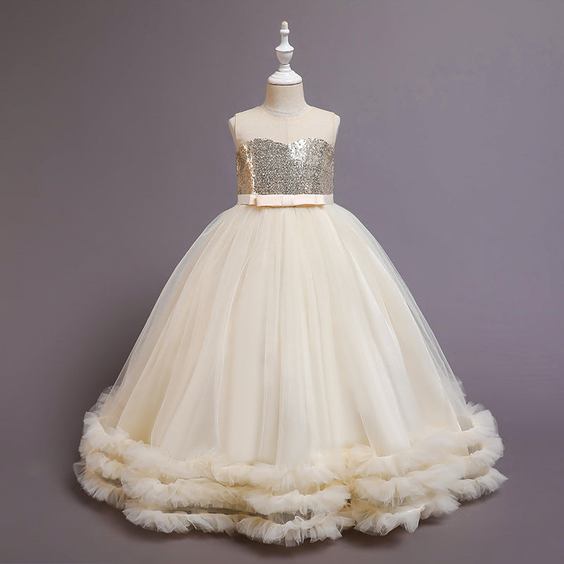 Girls Sequined Wedding