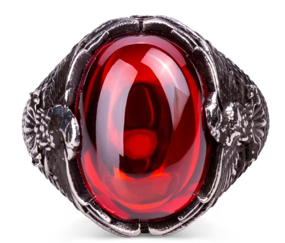 Men's Fashion Simple Exaggerated Alloy Ring