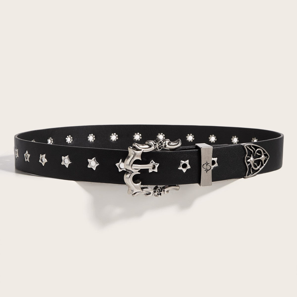 Rivet Belt Punk Pin Buckle Casual