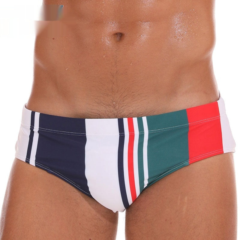 Solid Color Plus Size Swimming Shorts