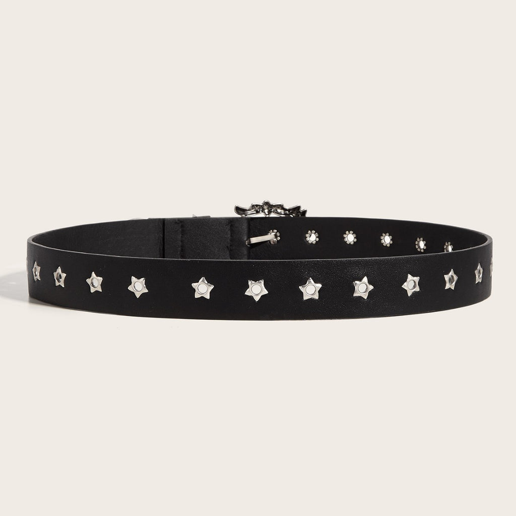 Rivet Belt Punk Pin Buckle Casual