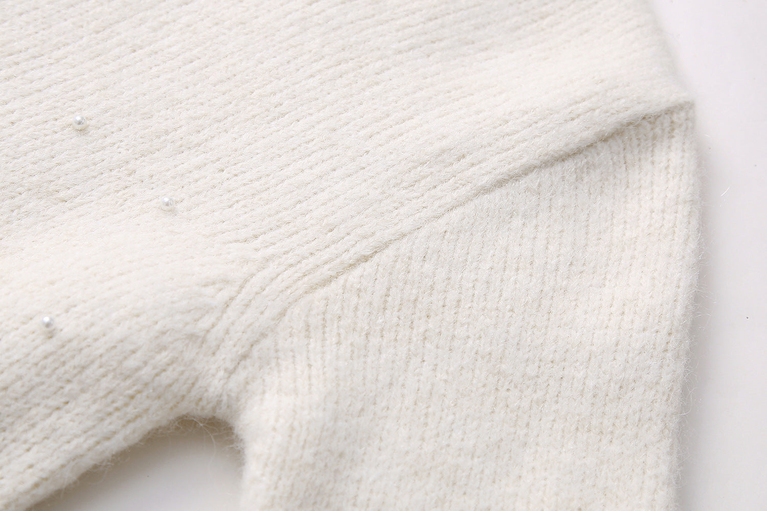 White Pearls Knitwear set