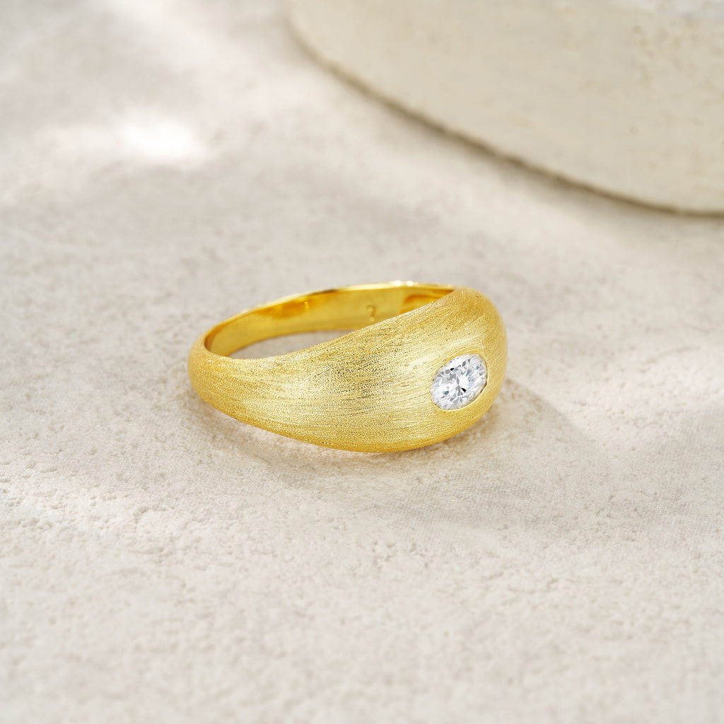 Moonfall - A Luxurious And Fashionable Light Luxury Jewelry Silver Ring Set With Top-quality Moissanite, S925 Silver Plated Platinum