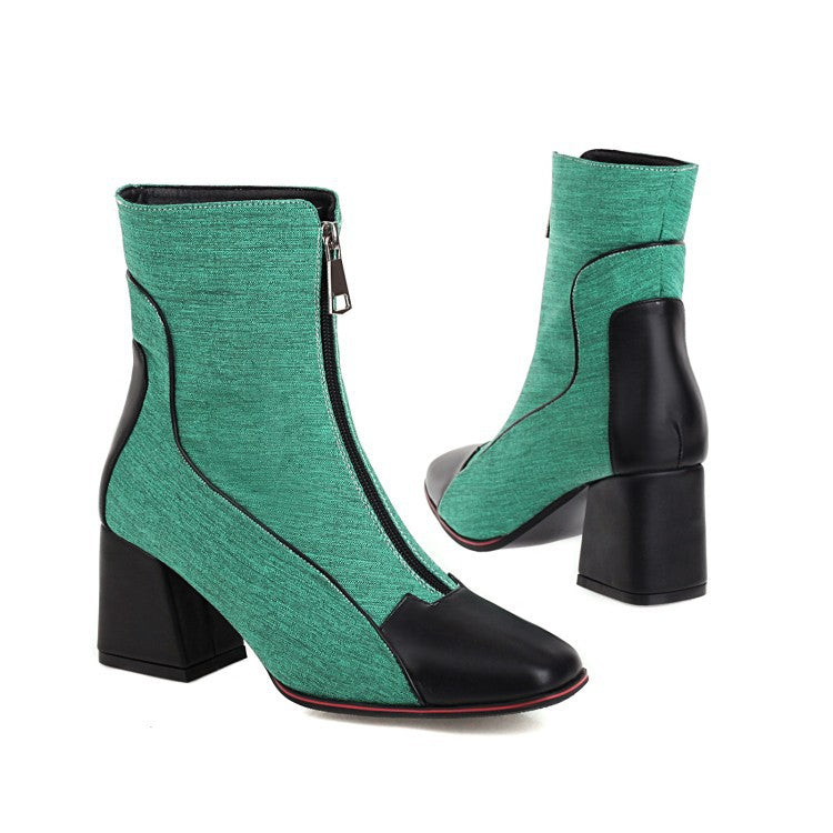 Heel High Heel Ankle Boots