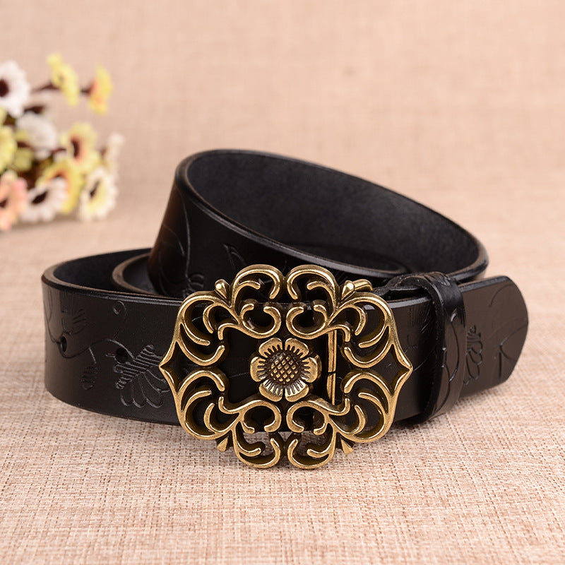 Leather Vintage Decorative Belt
