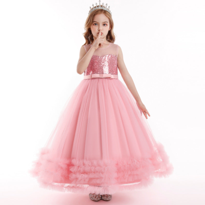 Girls Sequined Wedding