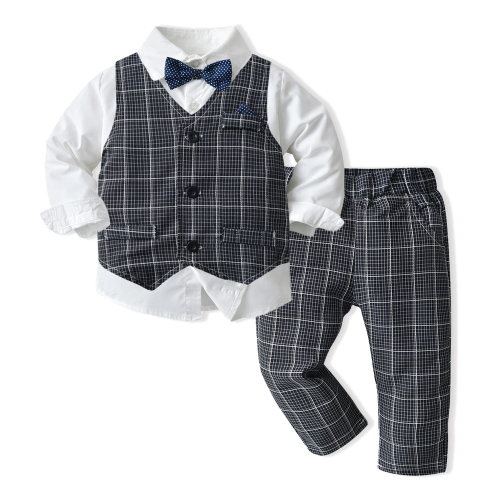Suit Three-piece Set