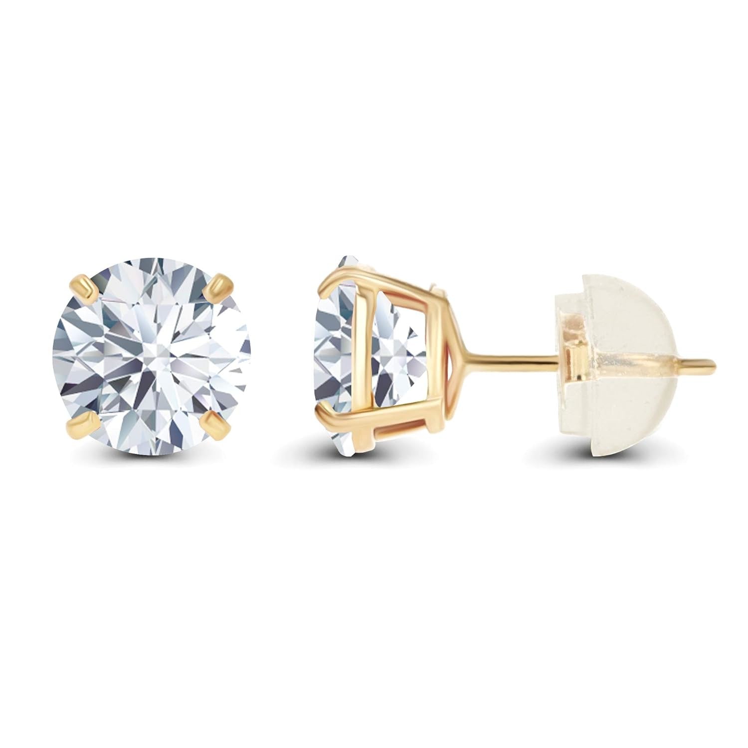 Lab Grown Diamond Stud Earrings 1.50 CTW – Diamond Sadaf